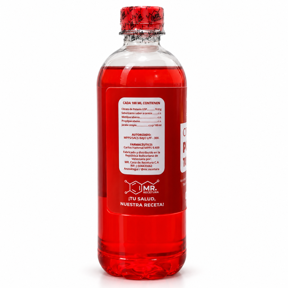 CITRATO DE POTASIO 10.8% 500ml - Imagen 3