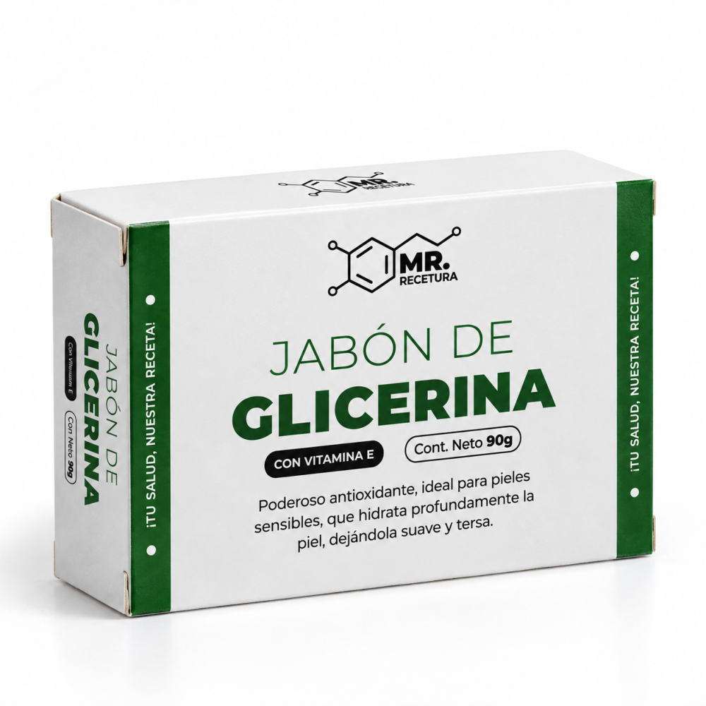 JABÓN GLICERINA   CON  VITAMINA E