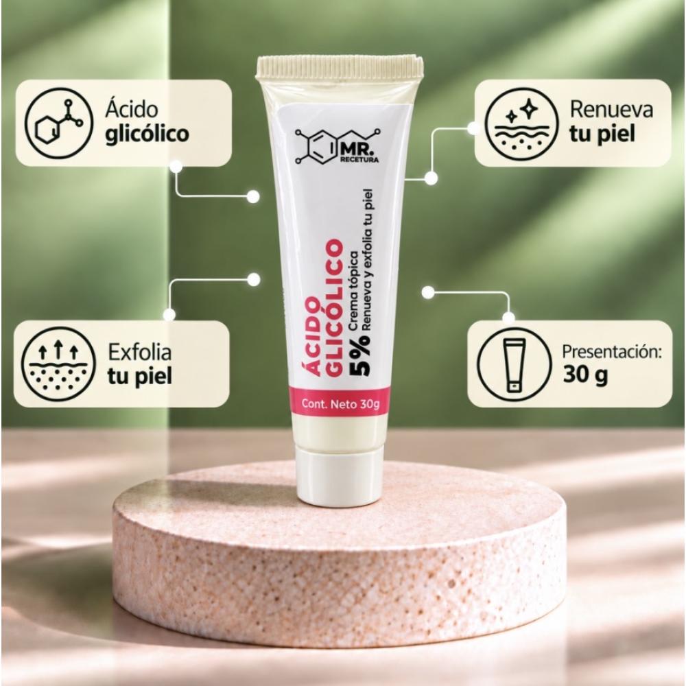 CREMA ÁCIDO GLICOLICO 5% - Imagen 3