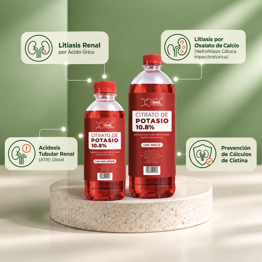 CITRATO DE POTASIO 10.8% 500ml - Imagen 4