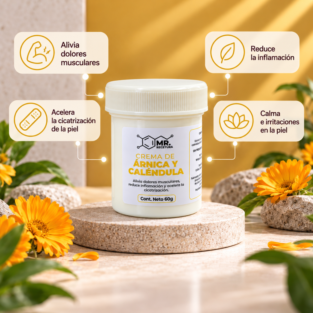 CREMA ARNICA Y CALÉNDULA - Imagen 4