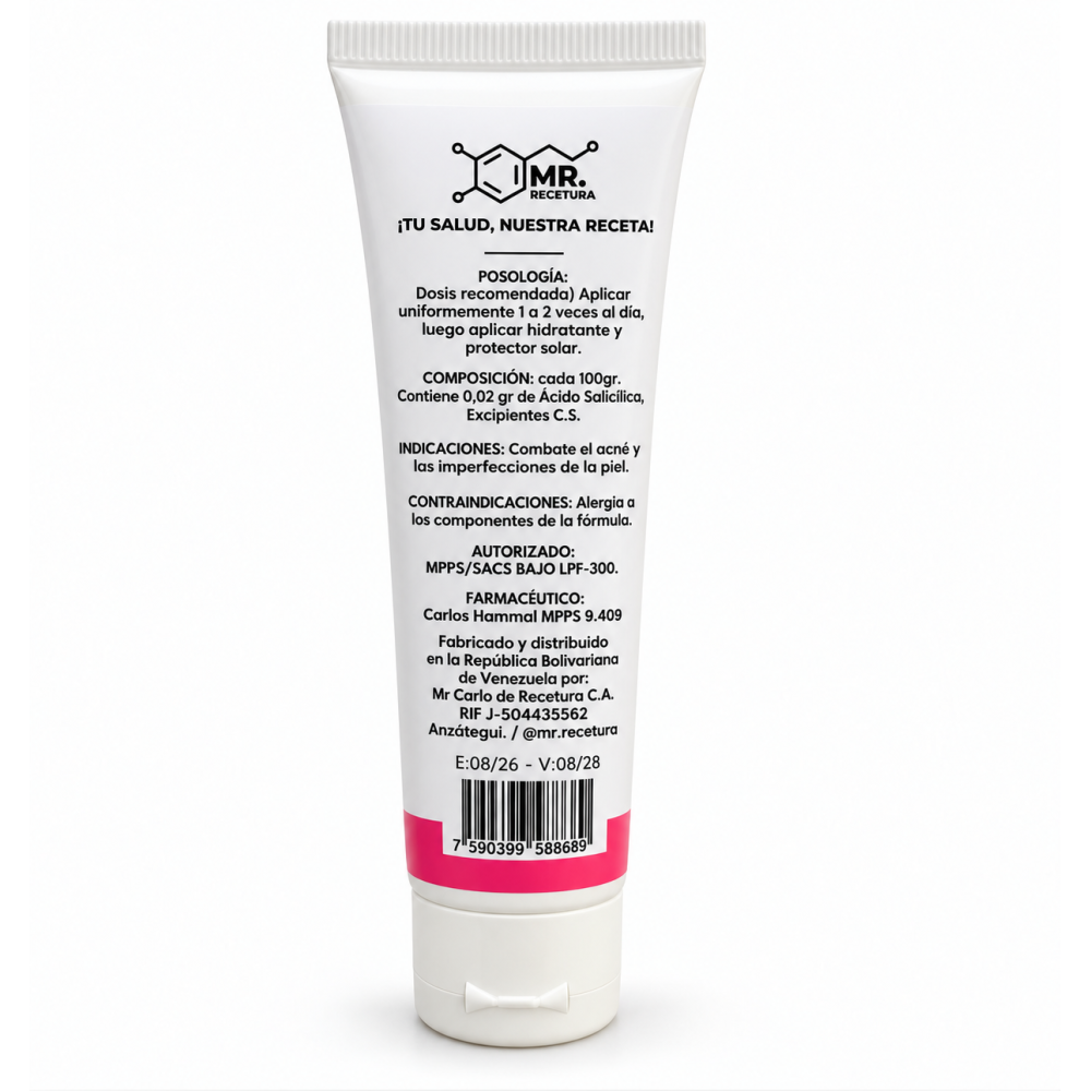 CREMA ÁCIDO SALICILICO 2% - Imagen 2