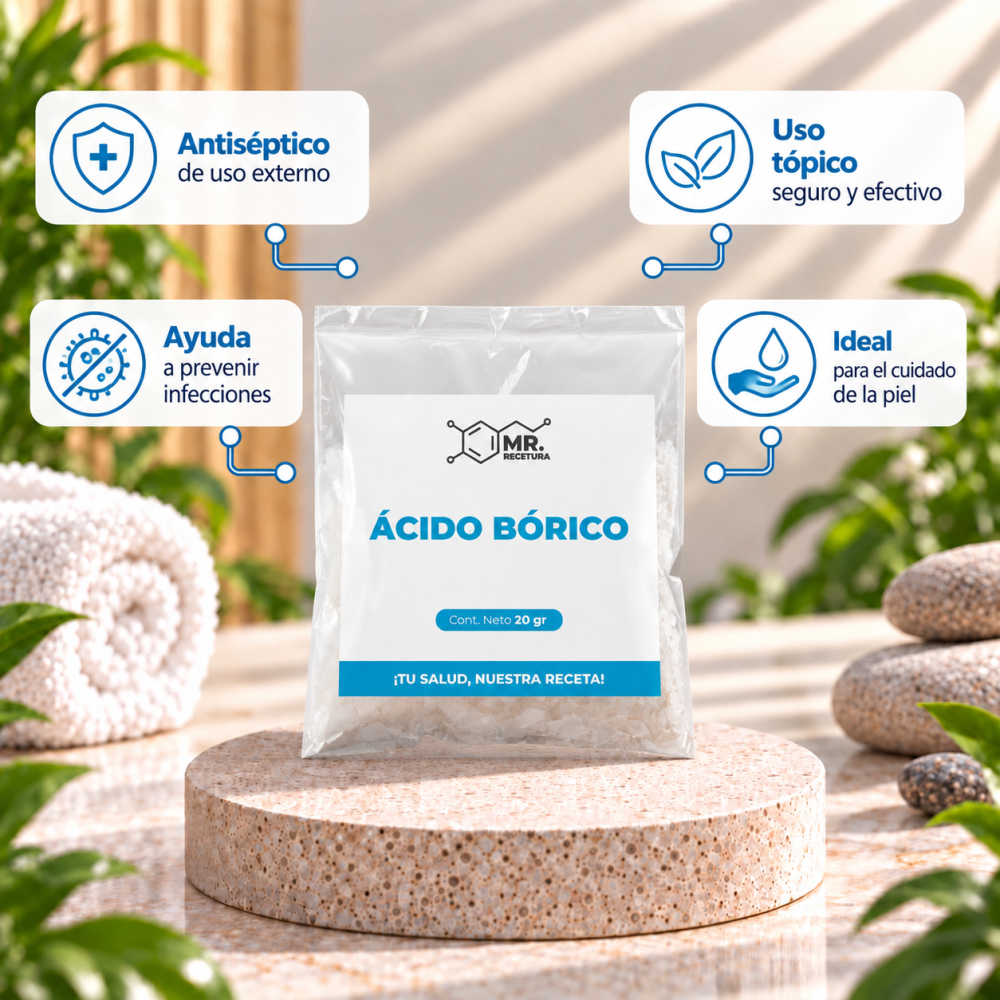 ÁCIDO BÓRICO - Imagen 3