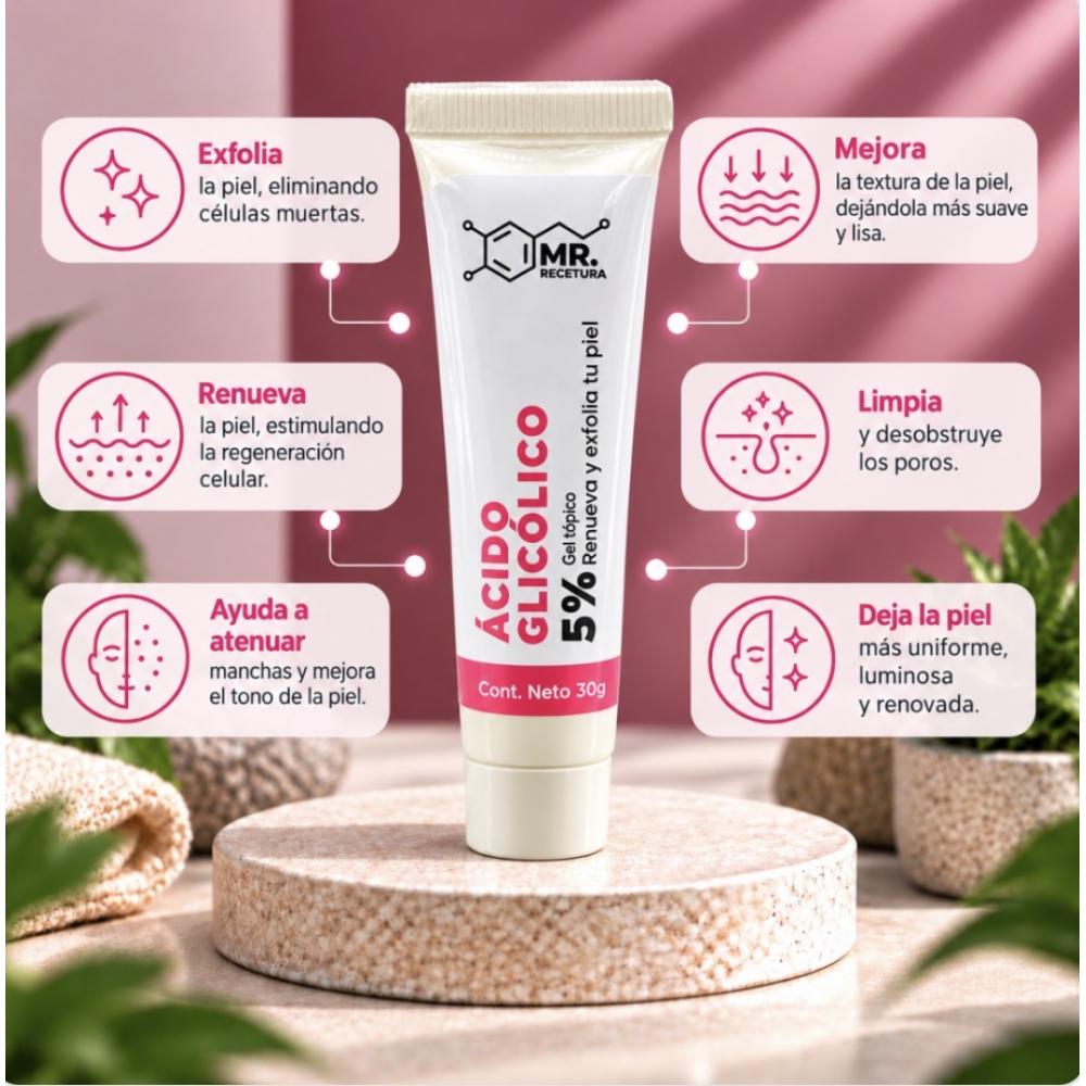 GEL ÁCIDO GLICOLICO 5% - Imagen 3