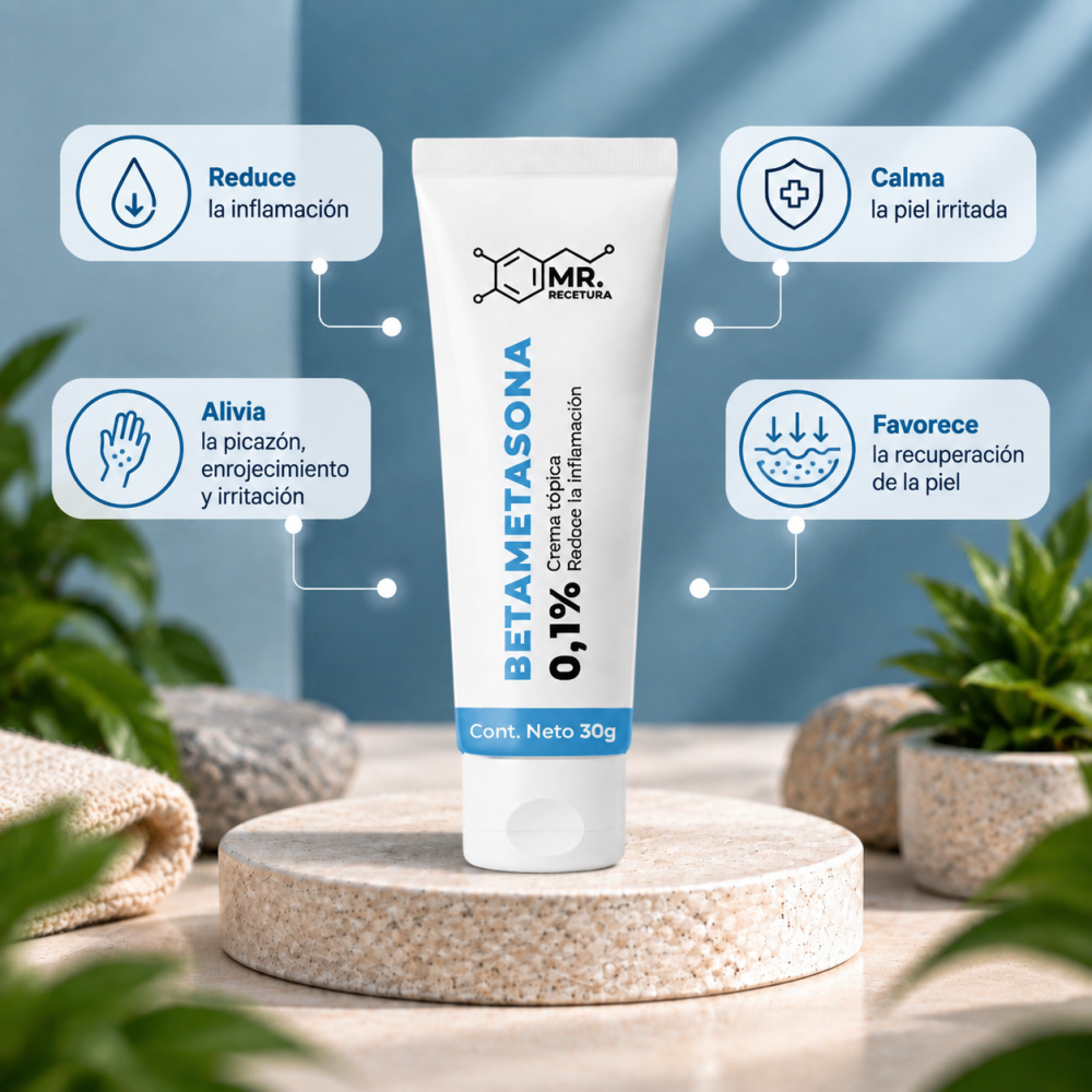 BETAMETASONA CREMA 0,1% - Imagen 3