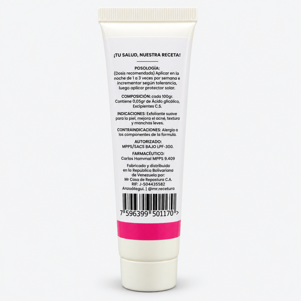 CREMA ACUDO GLICOLICO 5% - Imagen 2