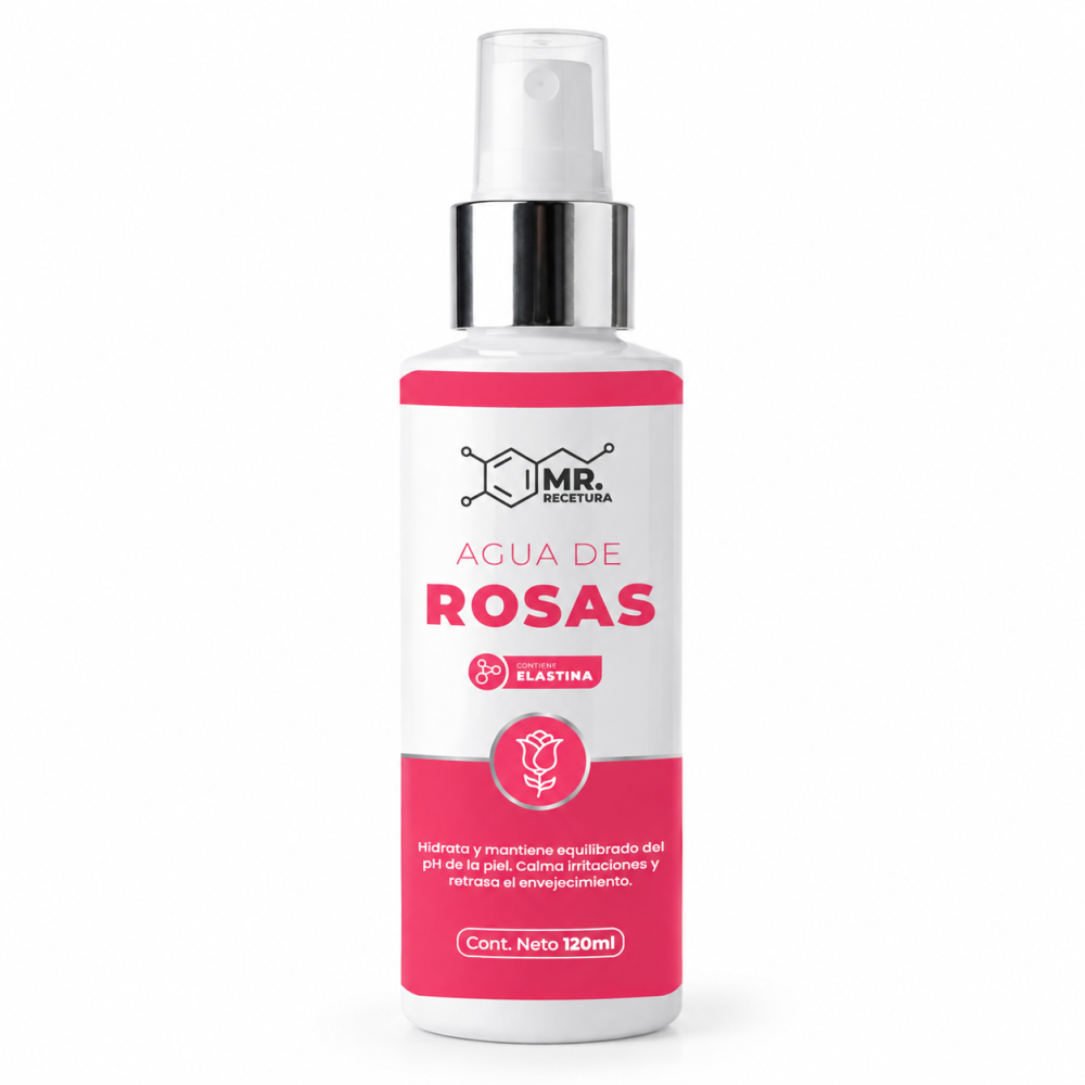 AGUA DE ROSAS CON ELASTINA